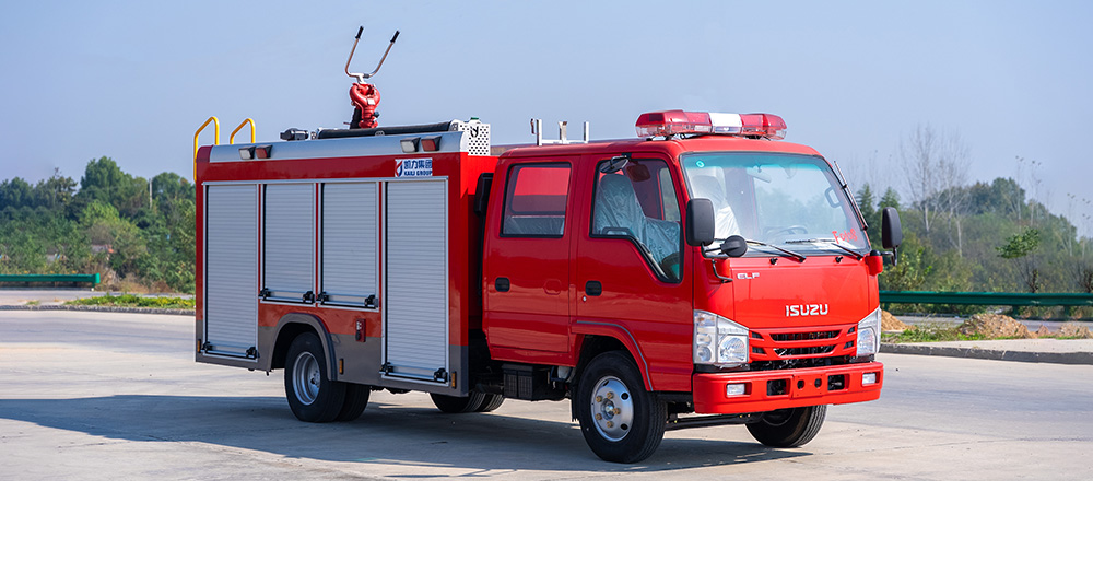 五十铃600P水罐消防车