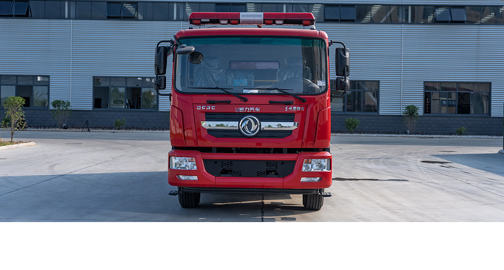 东风D9外露水罐消防车