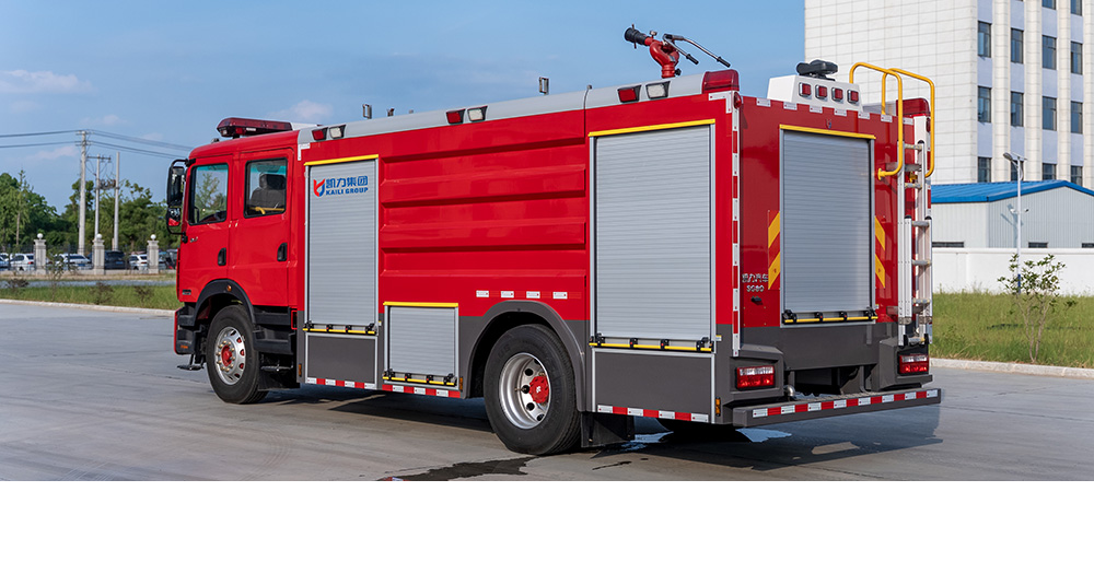 东风D9外露水罐消防车