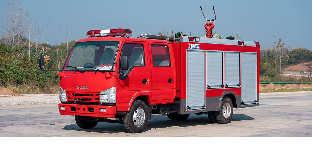 五十铃700P泡沫消防车