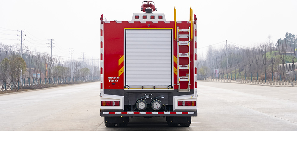 豪沃后双桥泡沫消防车