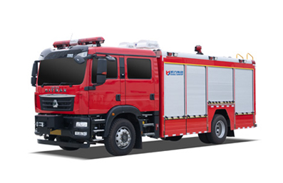 汕德卡单桥城市主战消防车