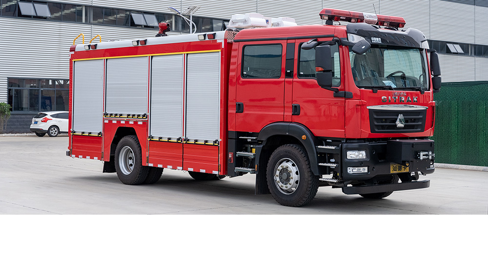 汕德卡单桥城市主战消防车