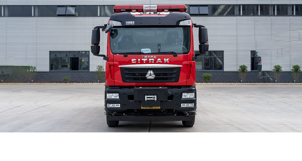 汕德卡单桥城市主战消防车