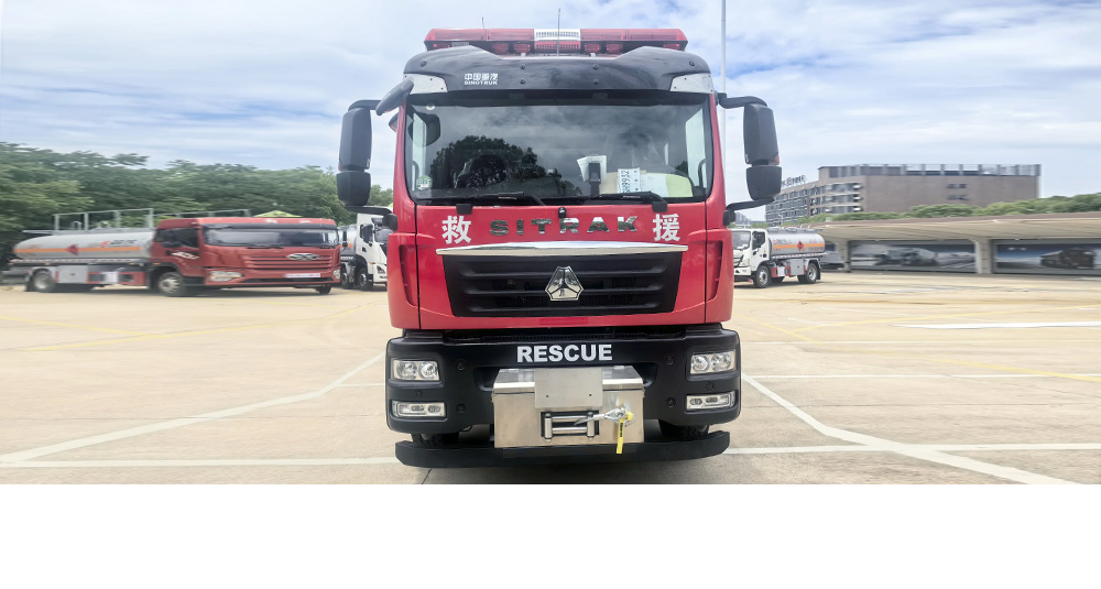 汕德卡单桥抢险救援消防车