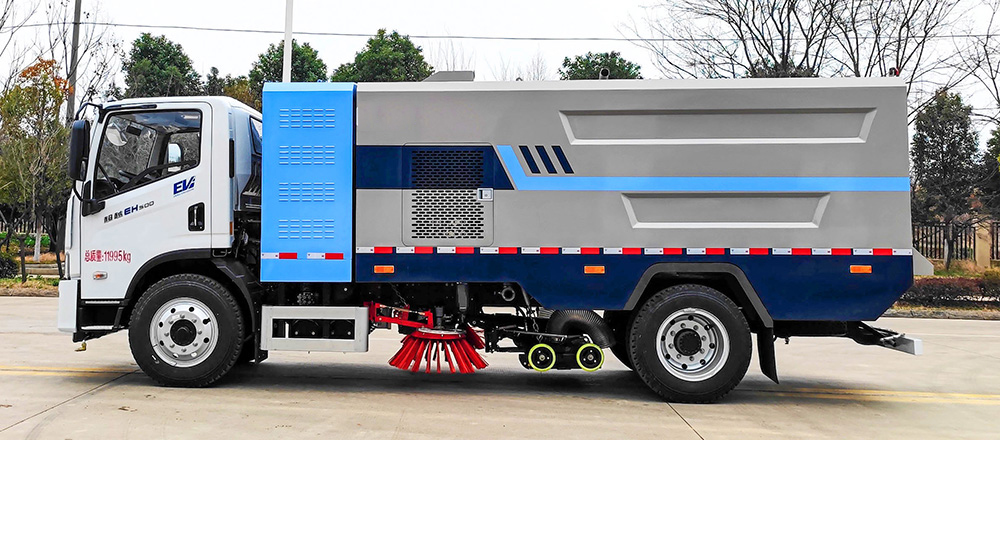 上汽跃进纯电洗扫车