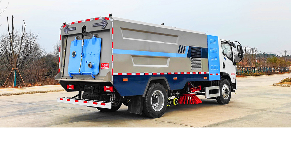 上汽跃进纯电洗扫车