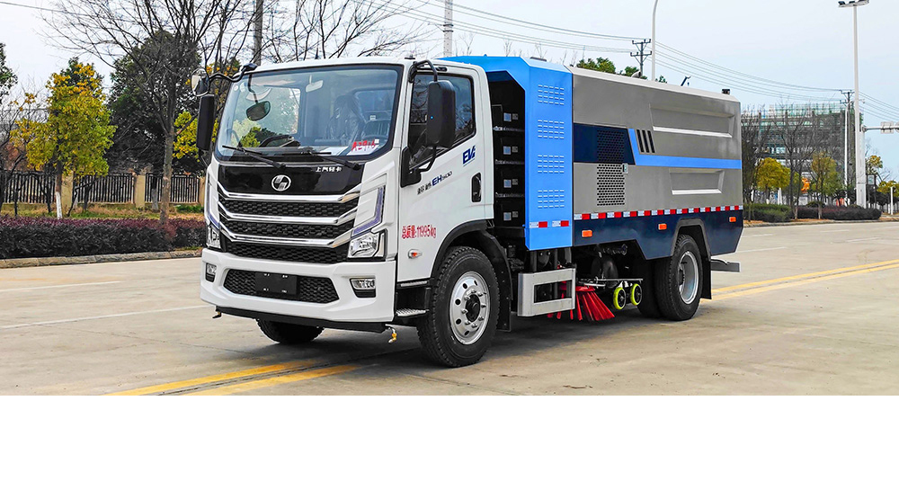 上汽跃进纯电洗扫车