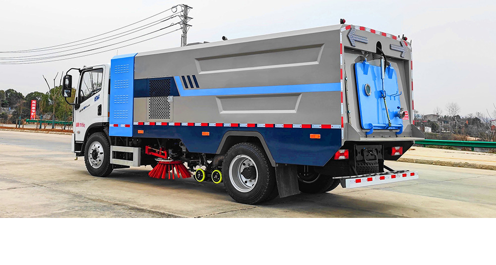 上汽跃进纯电洗扫车