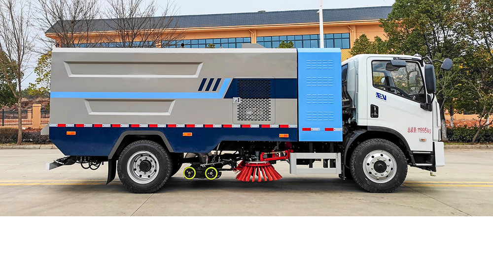 上汽跃进纯电洗扫车