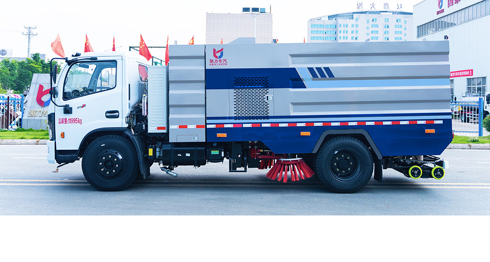 东风福瑞卡混动纯电洗扫车