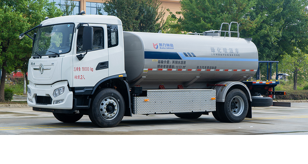 东风天锦纯电绿化喷洒车