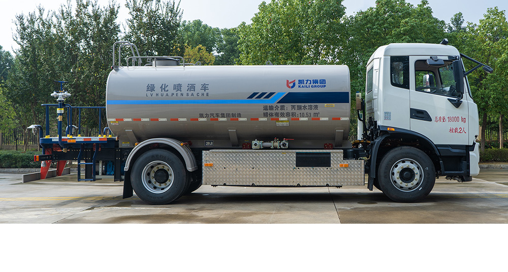 东风天锦纯电绿化喷洒车