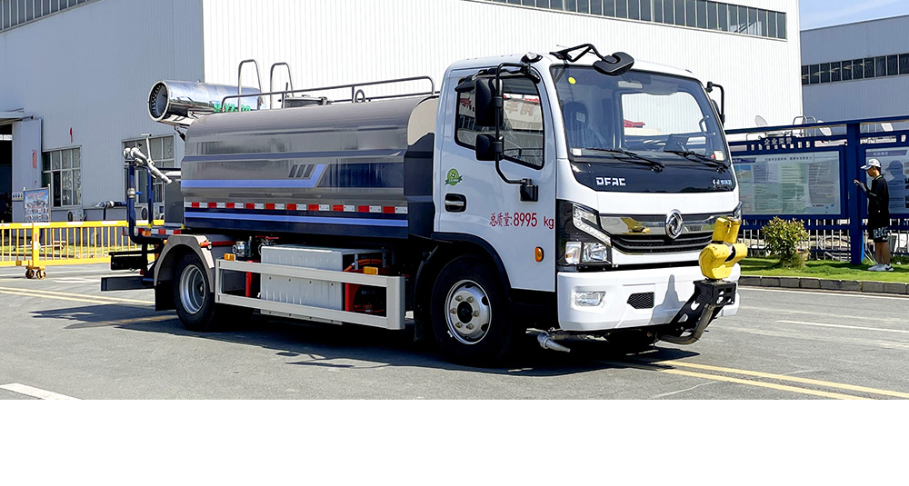 东风凯普特纯电多功能抑尘车