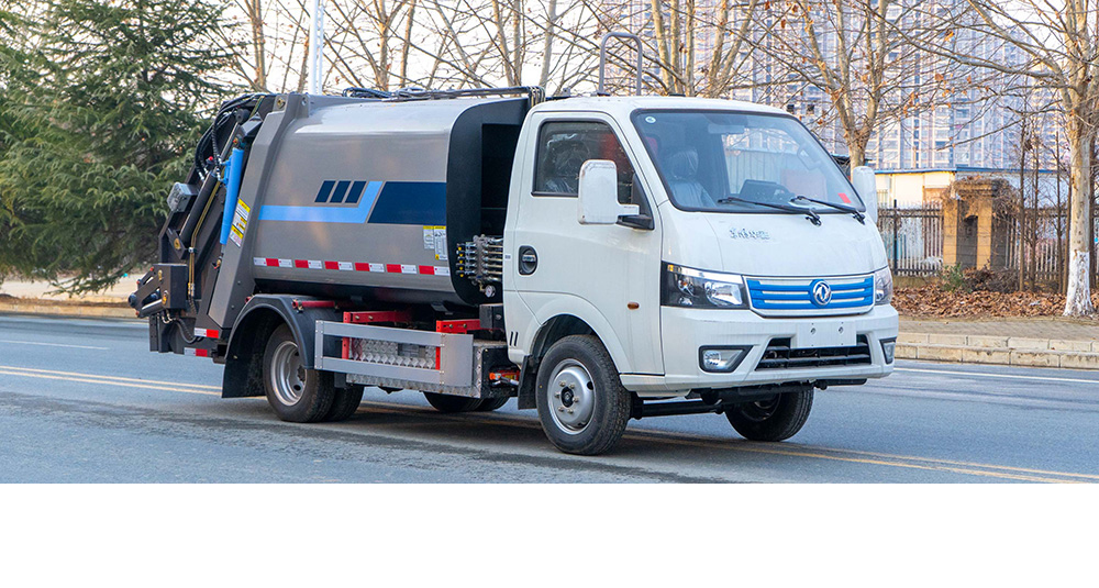 东风华神纯电压缩式垃圾车