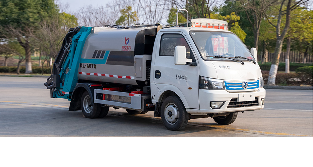 东风途逸纯电压缩式垃圾车