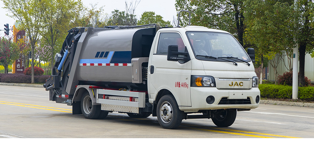 江淮凯达i3纯电动压缩式垃圾车