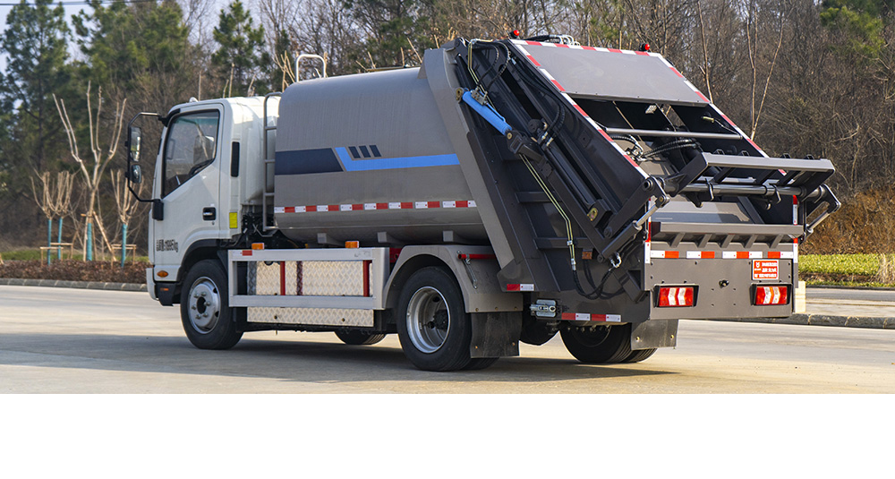 江淮帅铃纯电动压缩式垃圾车