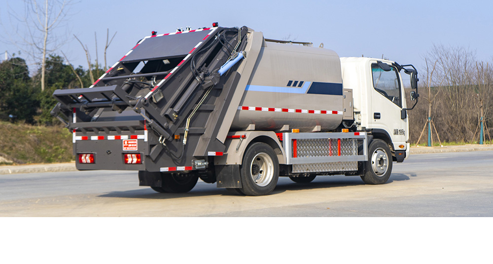 江淮帅铃纯电动压缩式垃圾车