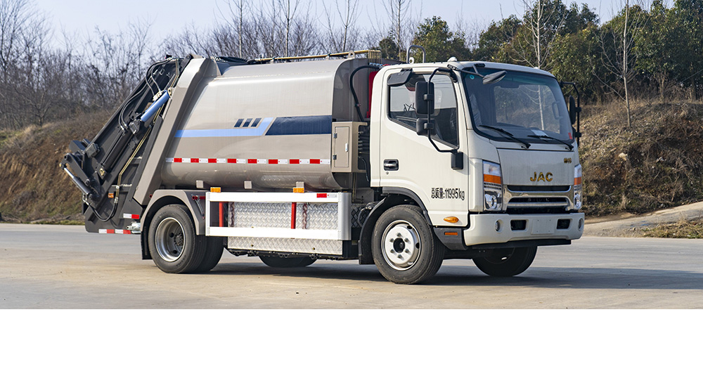 江淮帅铃纯电动压缩式垃圾车