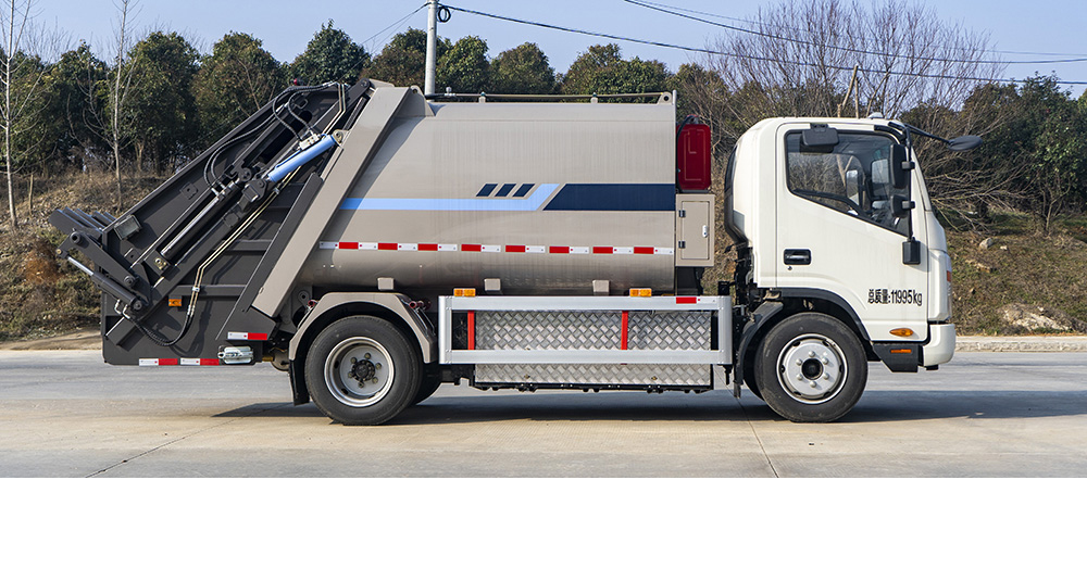 江淮帅铃纯电动压缩式垃圾车