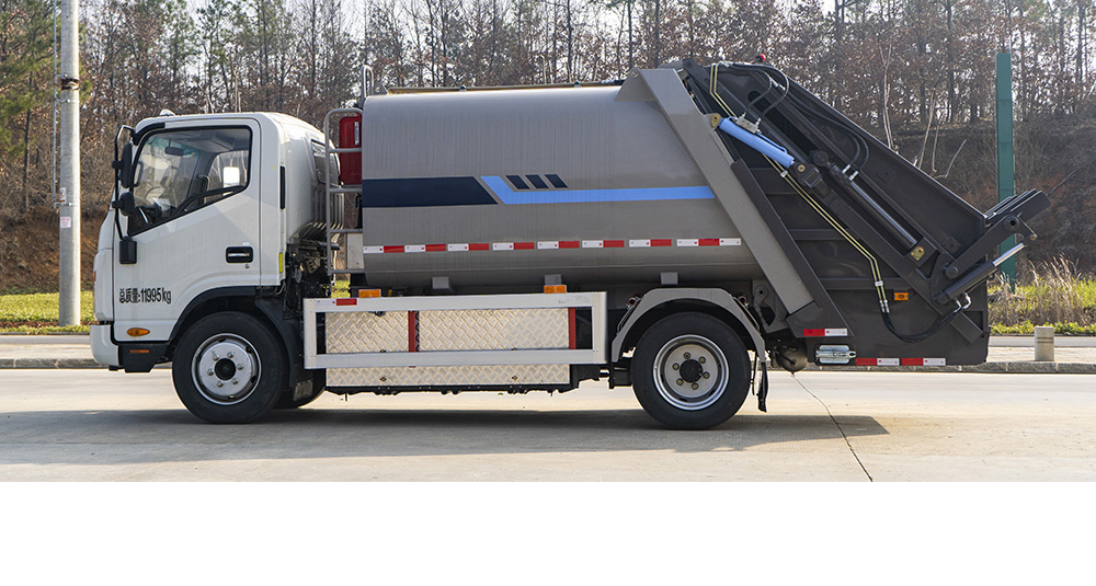 江淮帅铃纯电动压缩式垃圾车