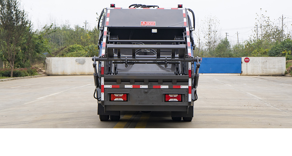 上汽跃进纯电压缩式垃圾车