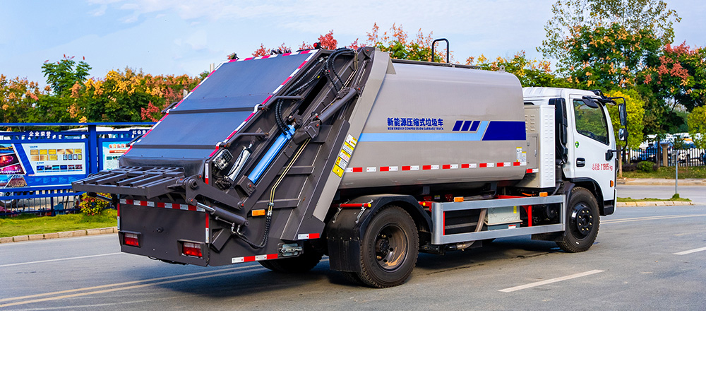 东风福瑞卡混动压缩式垃圾车