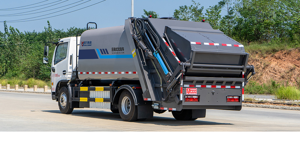 东风凯普特纯电压缩式垃圾车