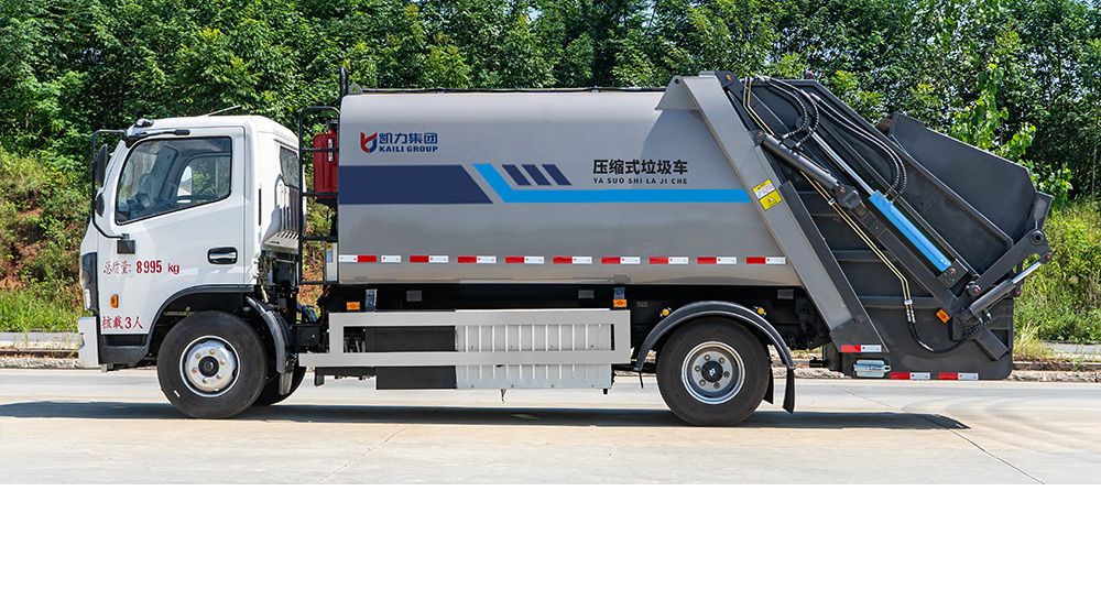 东风凯普特纯电压缩式垃圾车