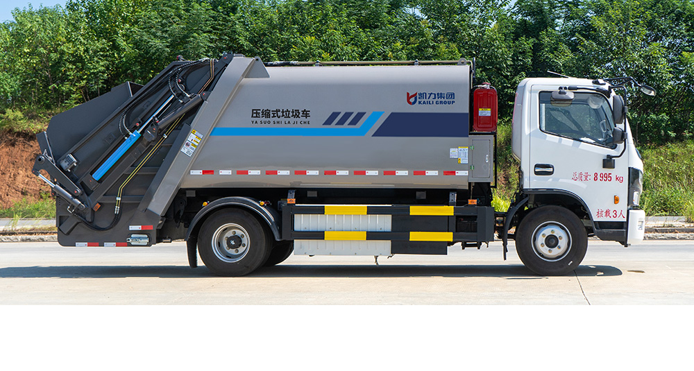 东风凯普特纯电压缩式垃圾车