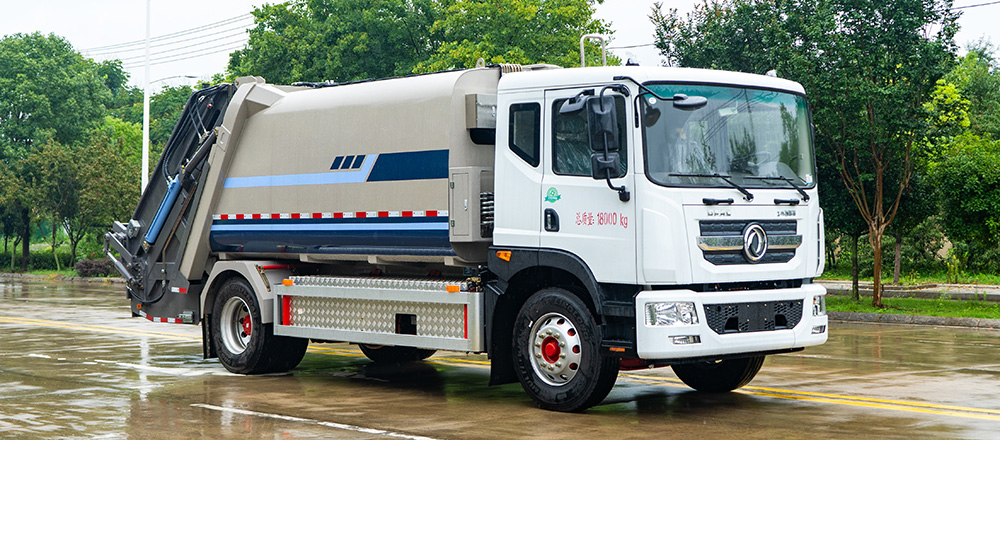 东风D9纯电压缩式垃圾车