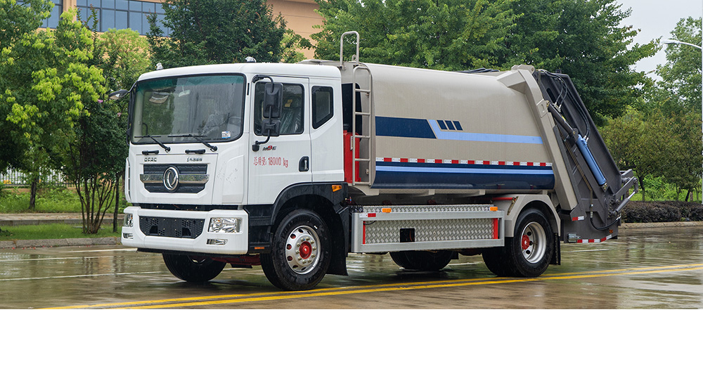 东风D9纯电压缩式垃圾车