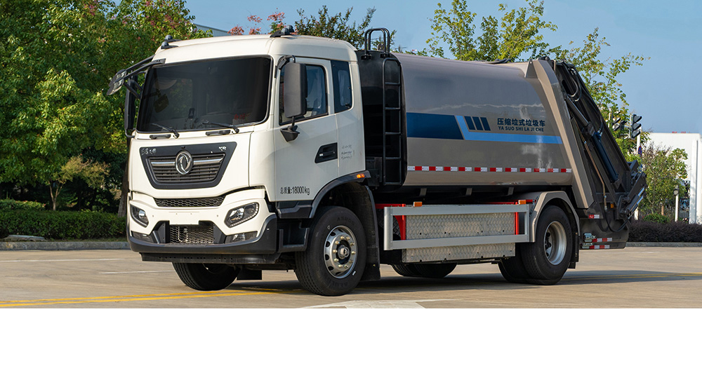 东风天锦纯电压缩式垃圾车