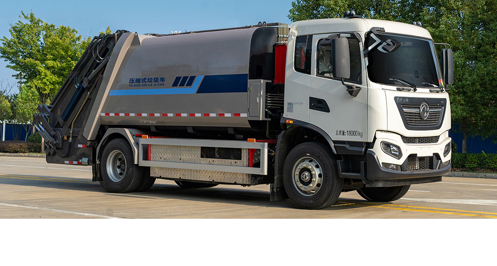 东风天锦纯电压缩式垃圾车