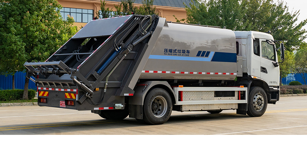 东风天锦纯电压缩式垃圾车