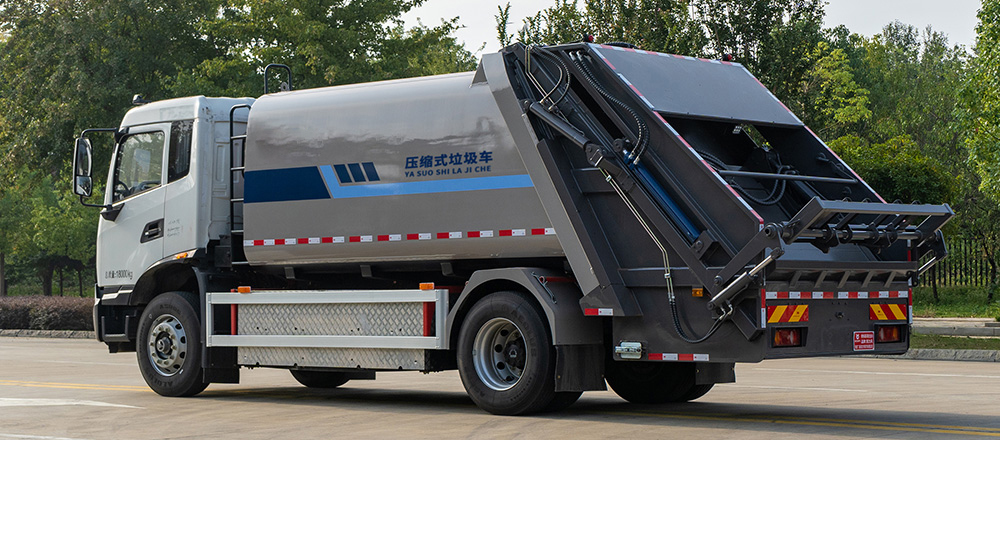 东风天锦纯电压缩式垃圾车