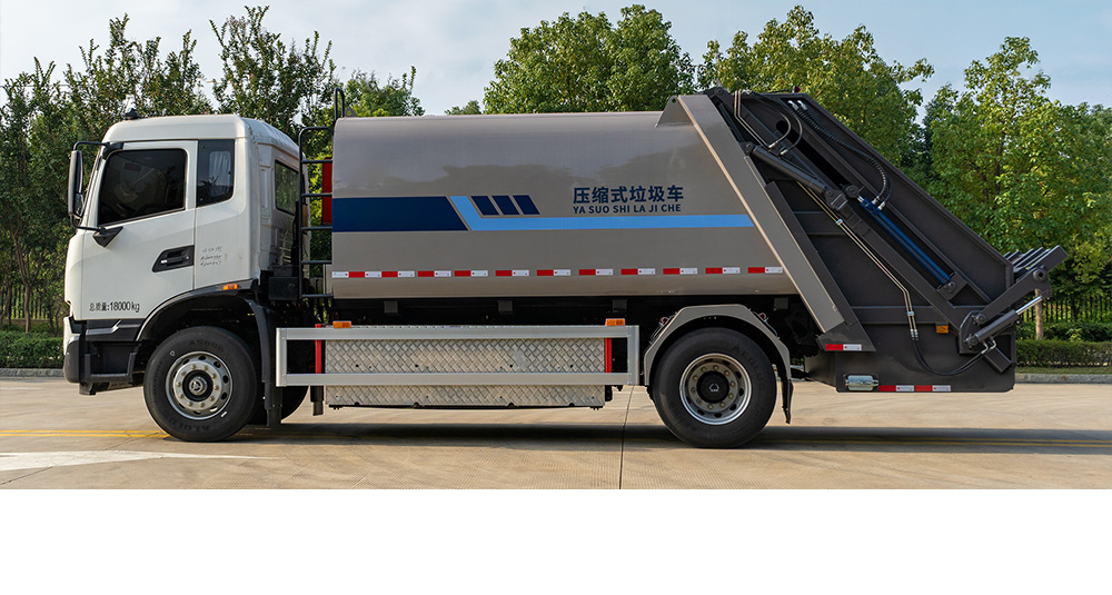 东风天锦纯电压缩式垃圾车