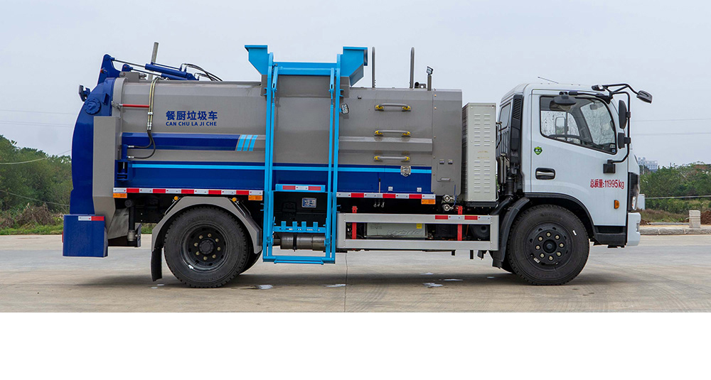 东风福瑞卡混动餐厨垃圾车
