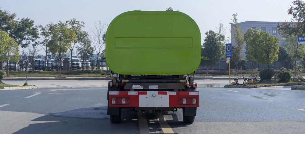 长安纯电车厢可卸式垃圾车