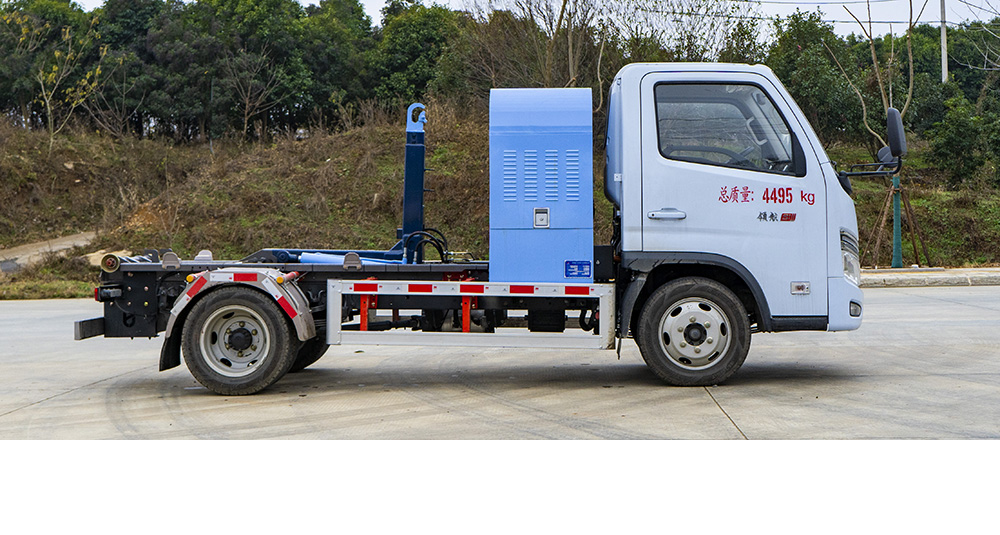 福田领航S1纯电车厢可卸式垃圾车