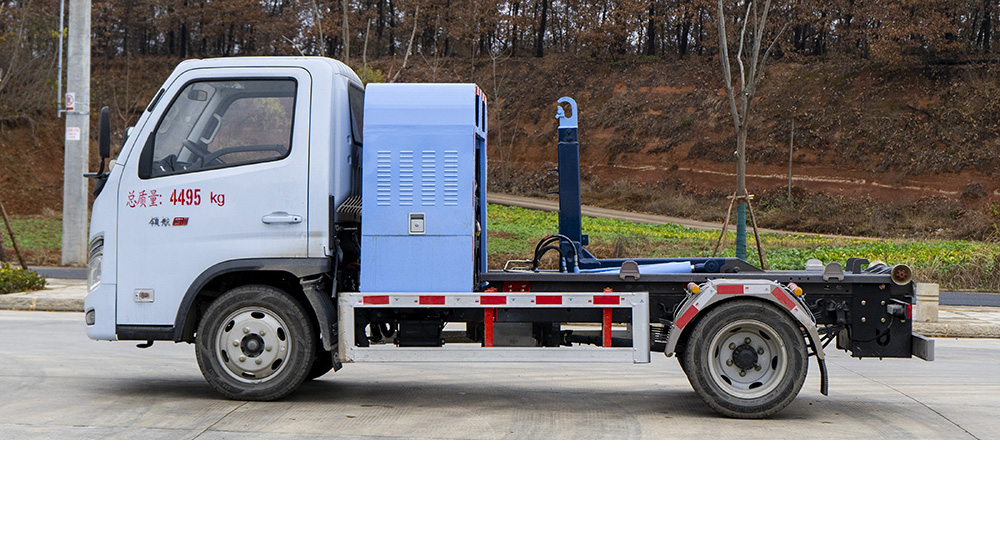 福田领航S1纯电车厢可卸式垃圾车