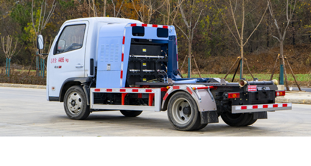 福田领航S1纯电车厢可卸式垃圾车