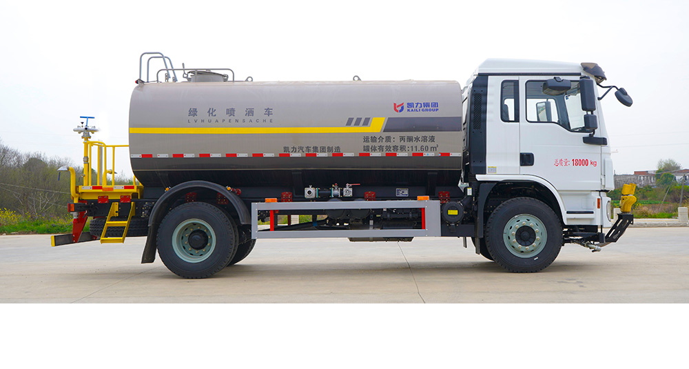 陕汽德龙L3000洒水车