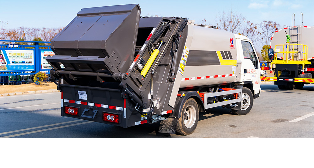 福田小卡之星3压缩式垃圾车