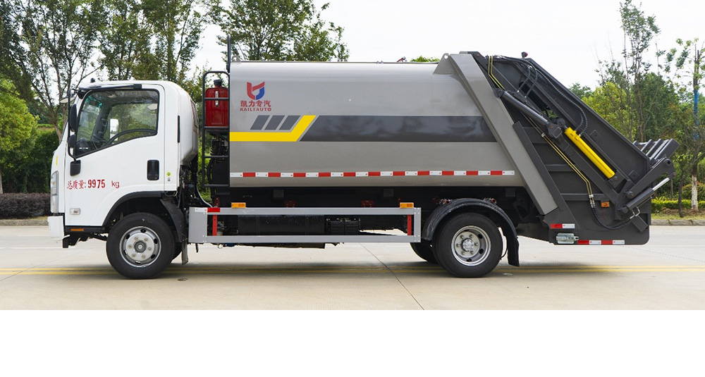 福田小卡之星3压缩式垃圾车