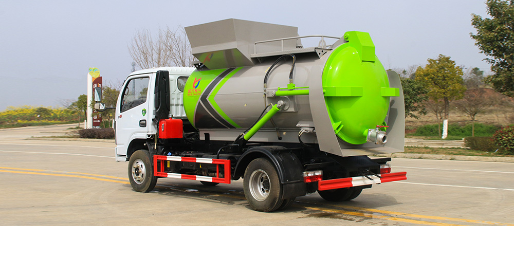 东风D6圆罐餐厨式垃圾车