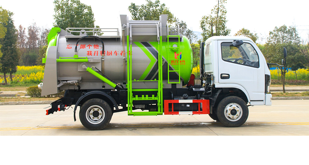 东风D6圆罐餐厨式垃圾车