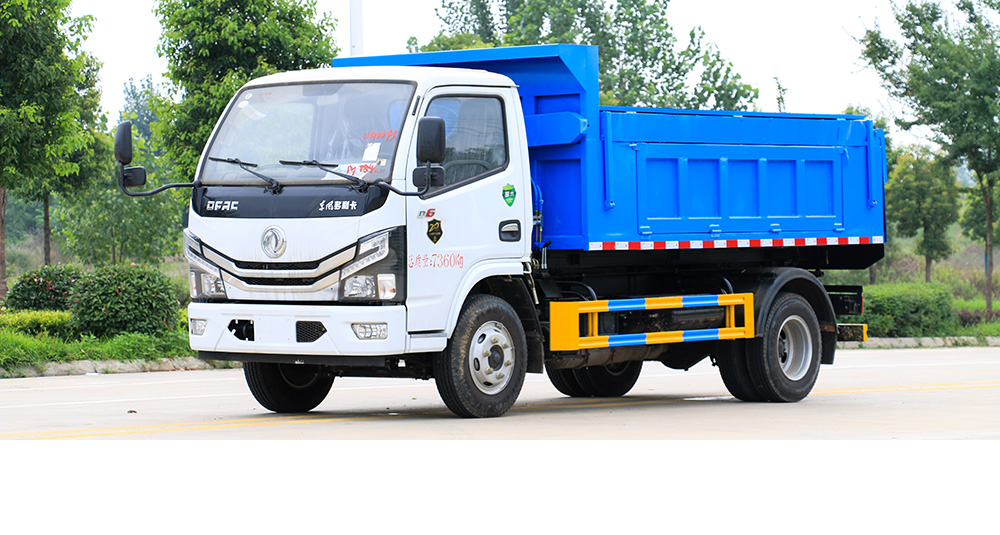 小多利卡自卸式垃圾车