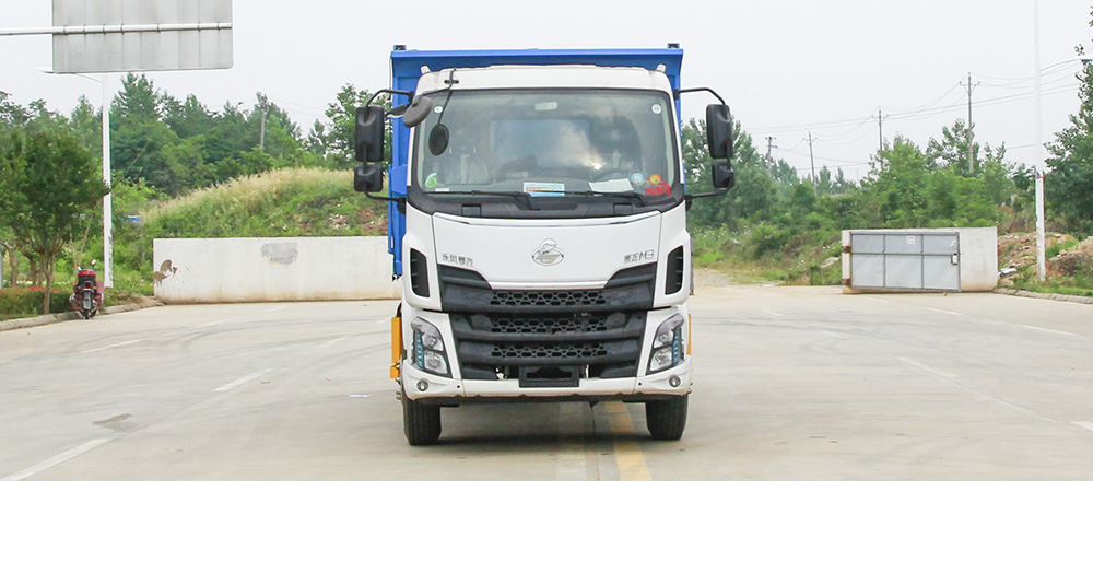 柳汽自卸式垃圾车